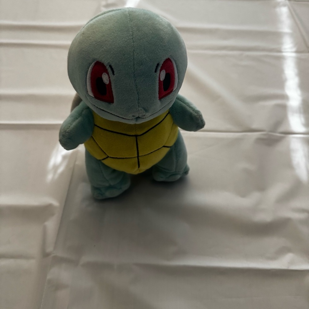 2016 The Pokemon Company Pokemon Center Squirtle Plush 7" Stuffed Animal Toy